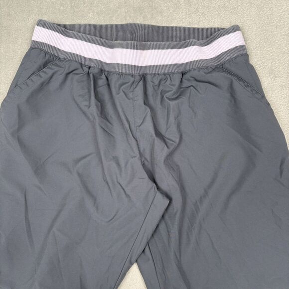 Vintage Y2K Nike Track Pants Womens Large Essential Wide Leg Baggy Jogger Sweats - Picture 3 of 13